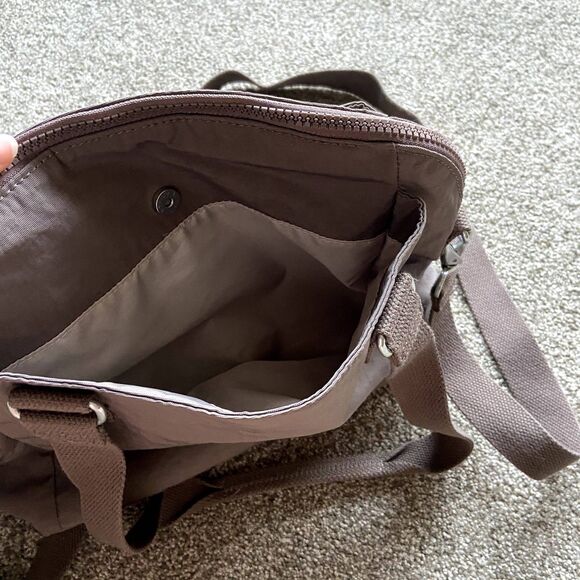 KIPLING ZIP TOP ADJUSTABLE SHOULDER BAG BROWN A303576 - Picture 6 of 8